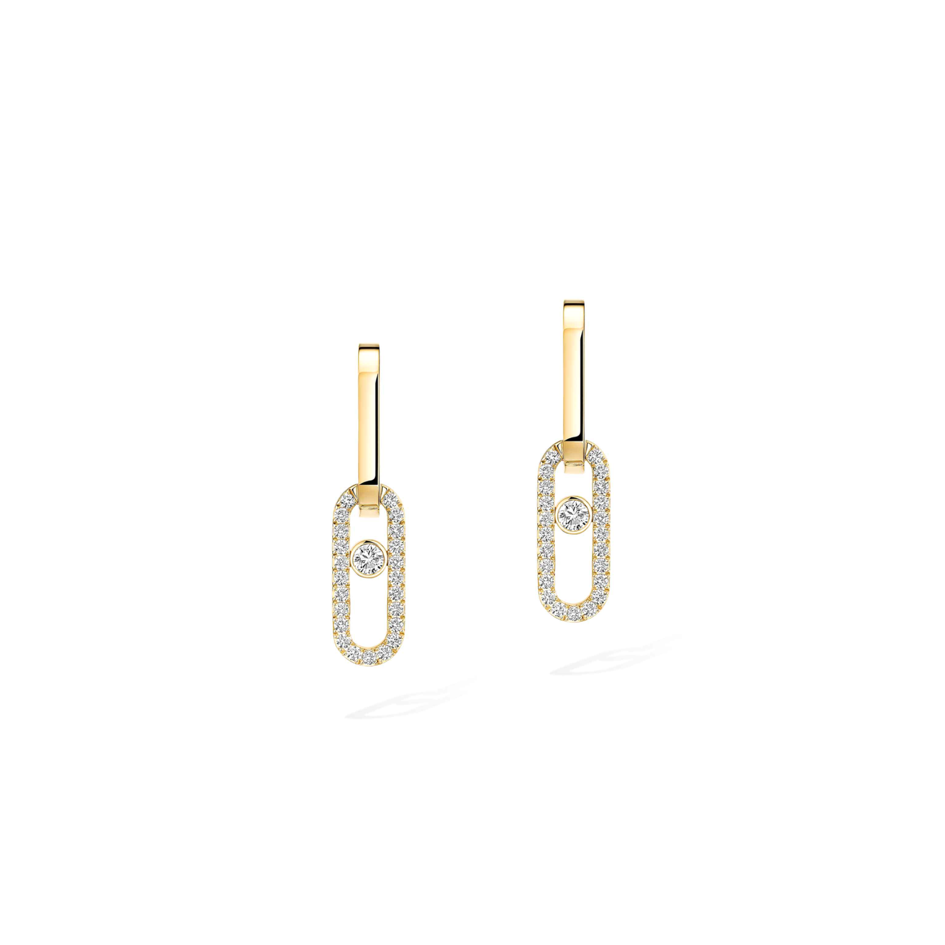 Mes1kaa move link earrings 12469